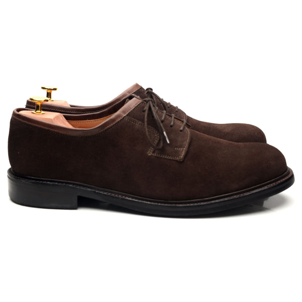 G One Camden Dark Brown Suede Derby UK 11.5 G