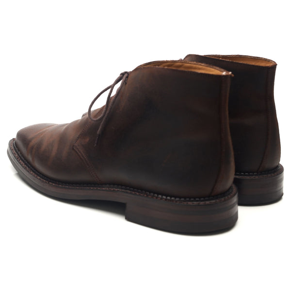 'Molton' Dark Brown RoughOut Suede Chukka Boots UK 8.5 E Abbot's Shoes