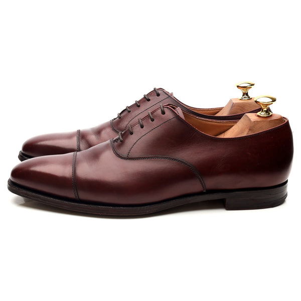 Burgundy Leather Oxford UK 8.5 E