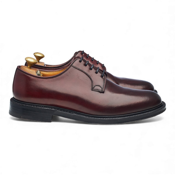 Shannon' Burgundy Cordovan Leather Derby UK 7.5 G - Abbot's Shoes