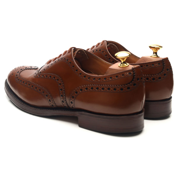 Church’s Burwood 38 CHURCH'S Burwood Met studded glossed-leather brogues | NET-A