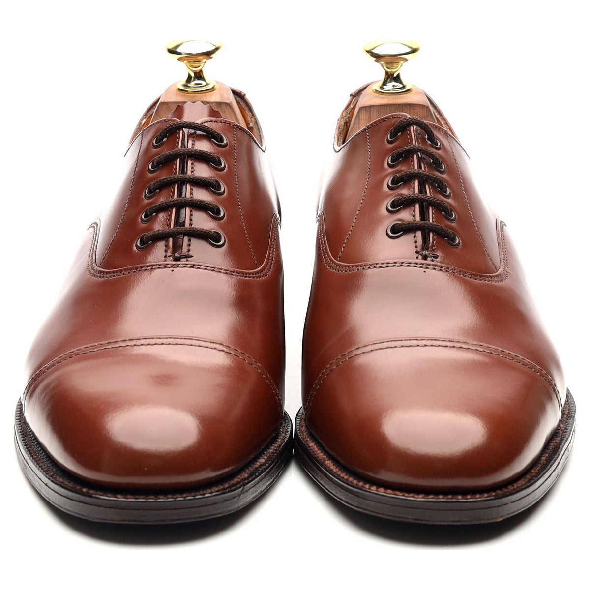 &#39;9802/T&#39; Brown Leather Oxford UK 7