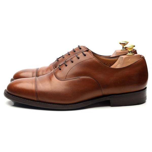 Consul' Brown Leather Oxford UK 8 G - Abbot's Shoes Consul' Brown Leather Oxford UK 8 G - Abbot's Shoes