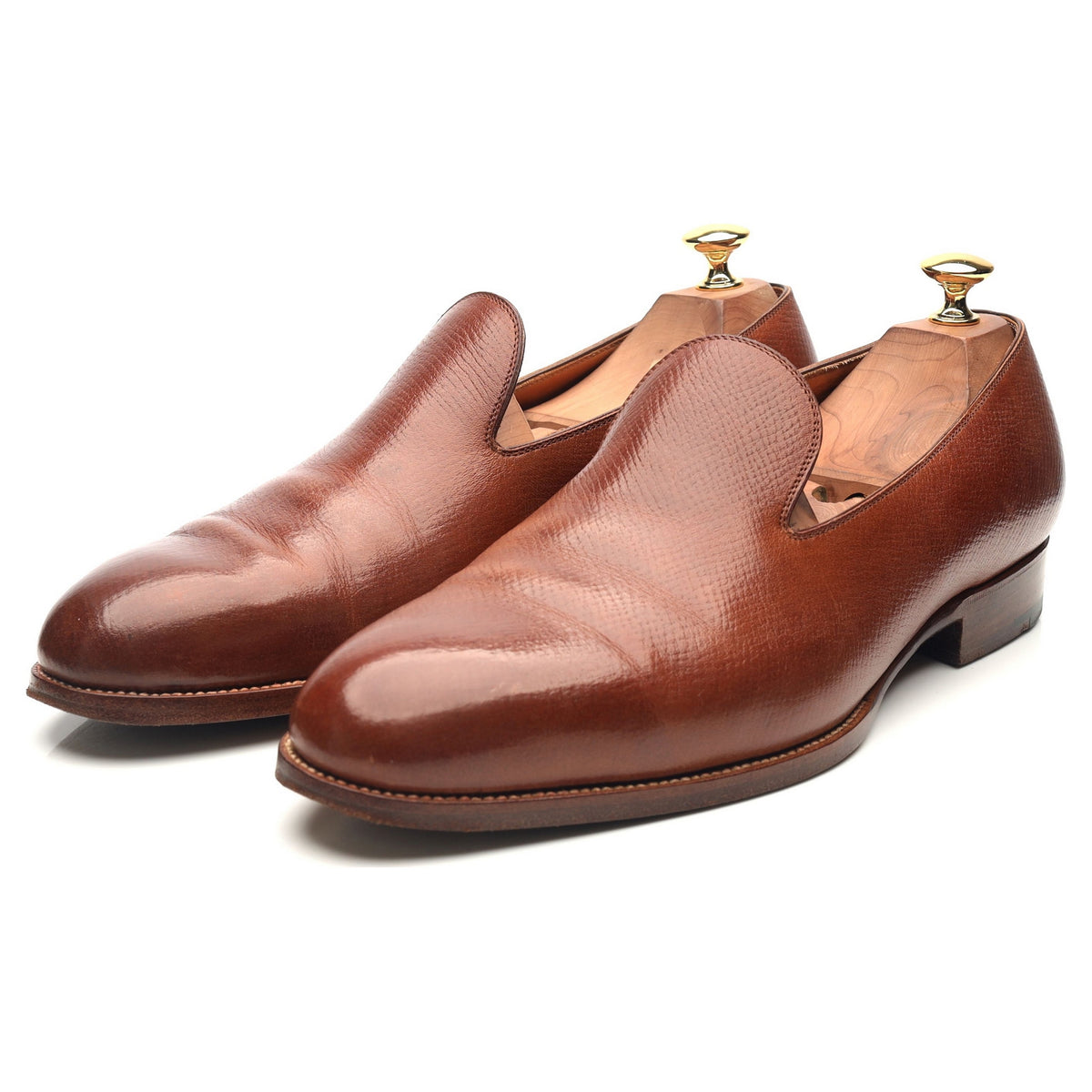 &#39;530&#39; Tan Brown Leather Loafers UK 9.5 G