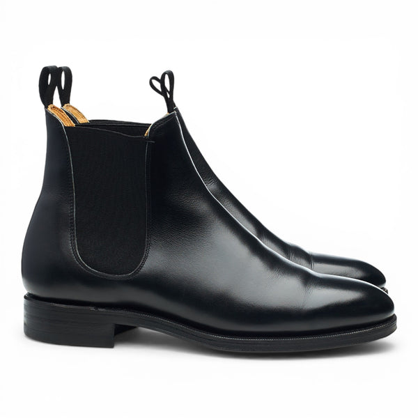 美品 MEERMIN オックスフォード 26.5 ストレートチップ メルミン 黒 meermin - Abbot's Shoes