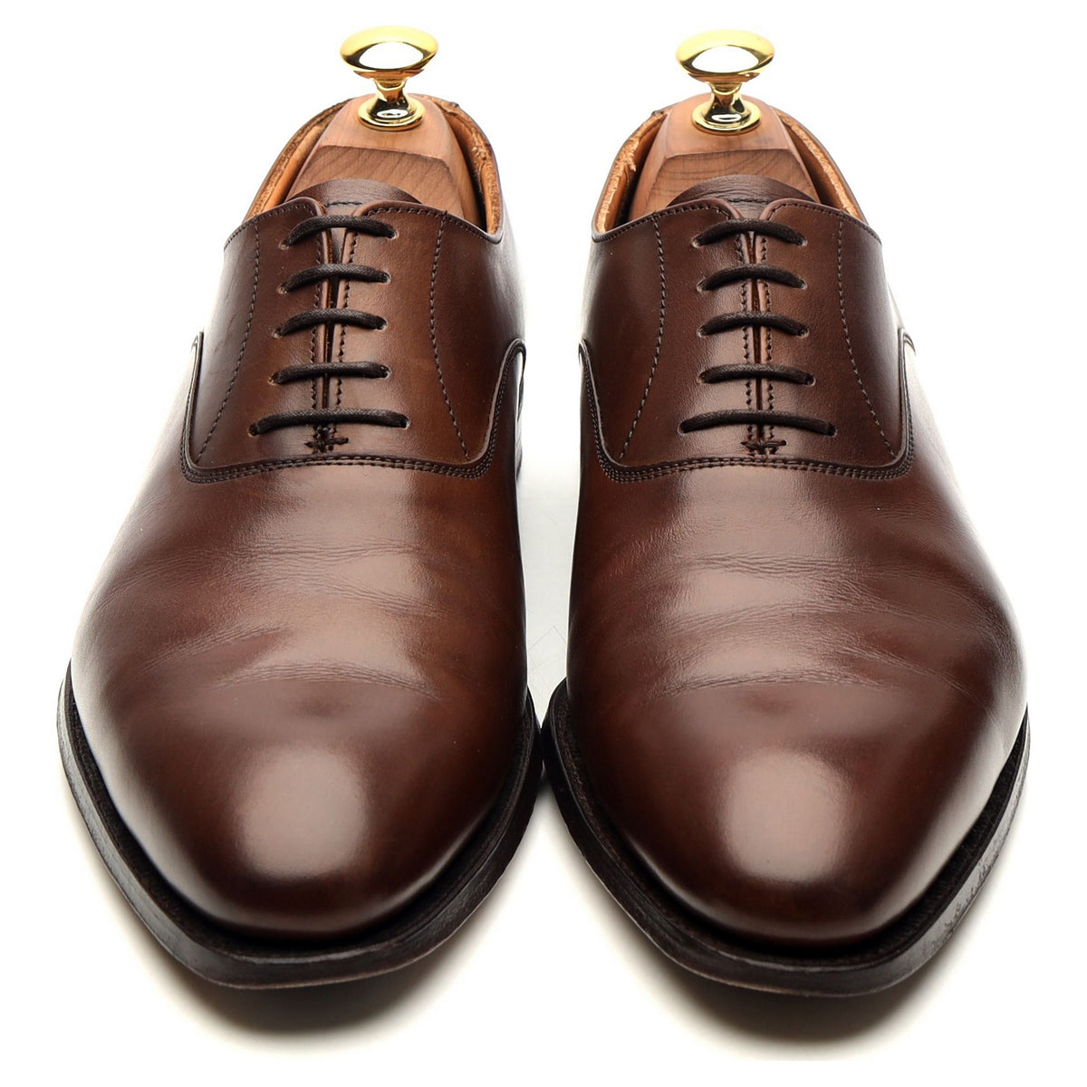 &#39;Wembley&#39; Brown Leather Oxford UK 6.5 E
