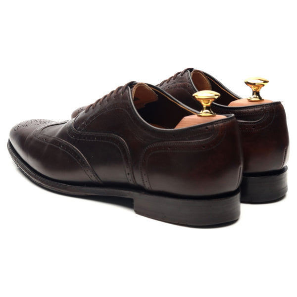 Brown Church's Berlin Brogue Dark Brown Leather Brogues UK G