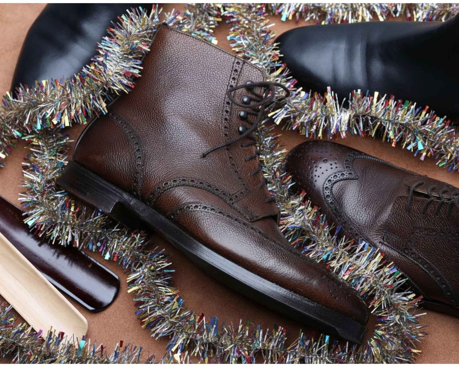 The Abbot's Edit: Winter Soles & Christmas Strolls - A Festive Footwear Planner