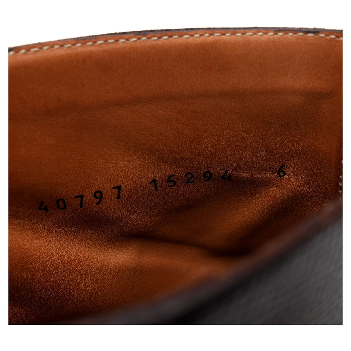 &#39;Kingsley&#39; Dark Brown Leather Cap Toe Boots UK 6