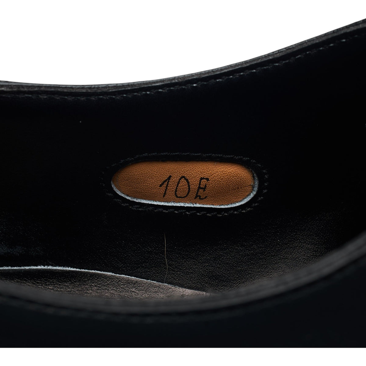 Kingsman Black Leather Oxford UK 10 E