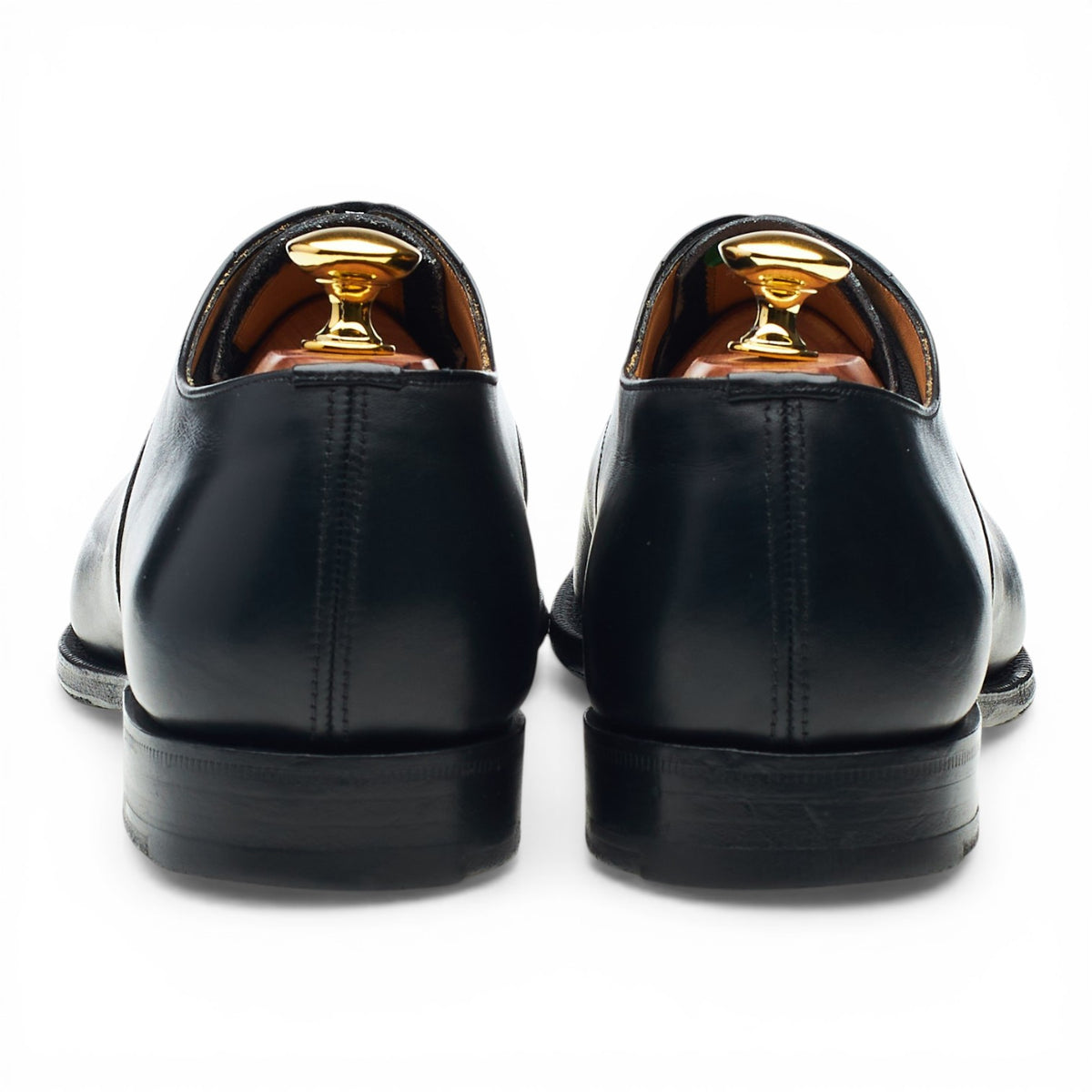 'Consul' Black Leather Oxford UK 6.5 G