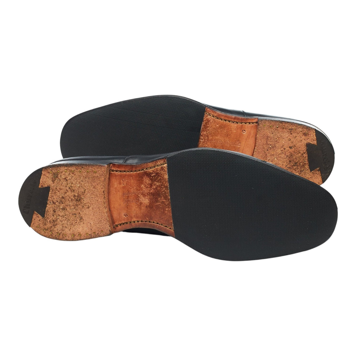 'Consul' Black Leather Oxford UK 6.5 G