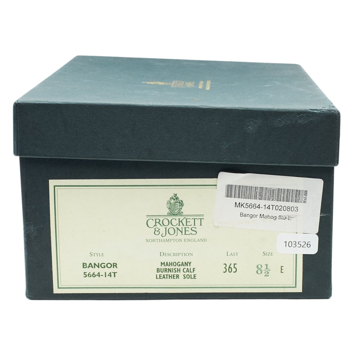 'Bangor' Tan Brown Leather Derby Brogues UK 8.5 E