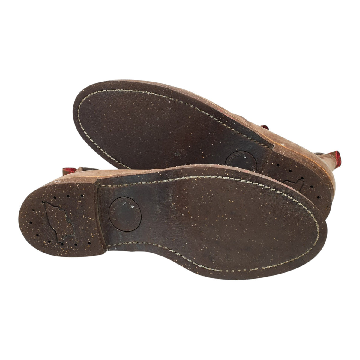 '8190' Brown Nubuck Leather Chelsea Boots UK 6.5 US 7.5 E