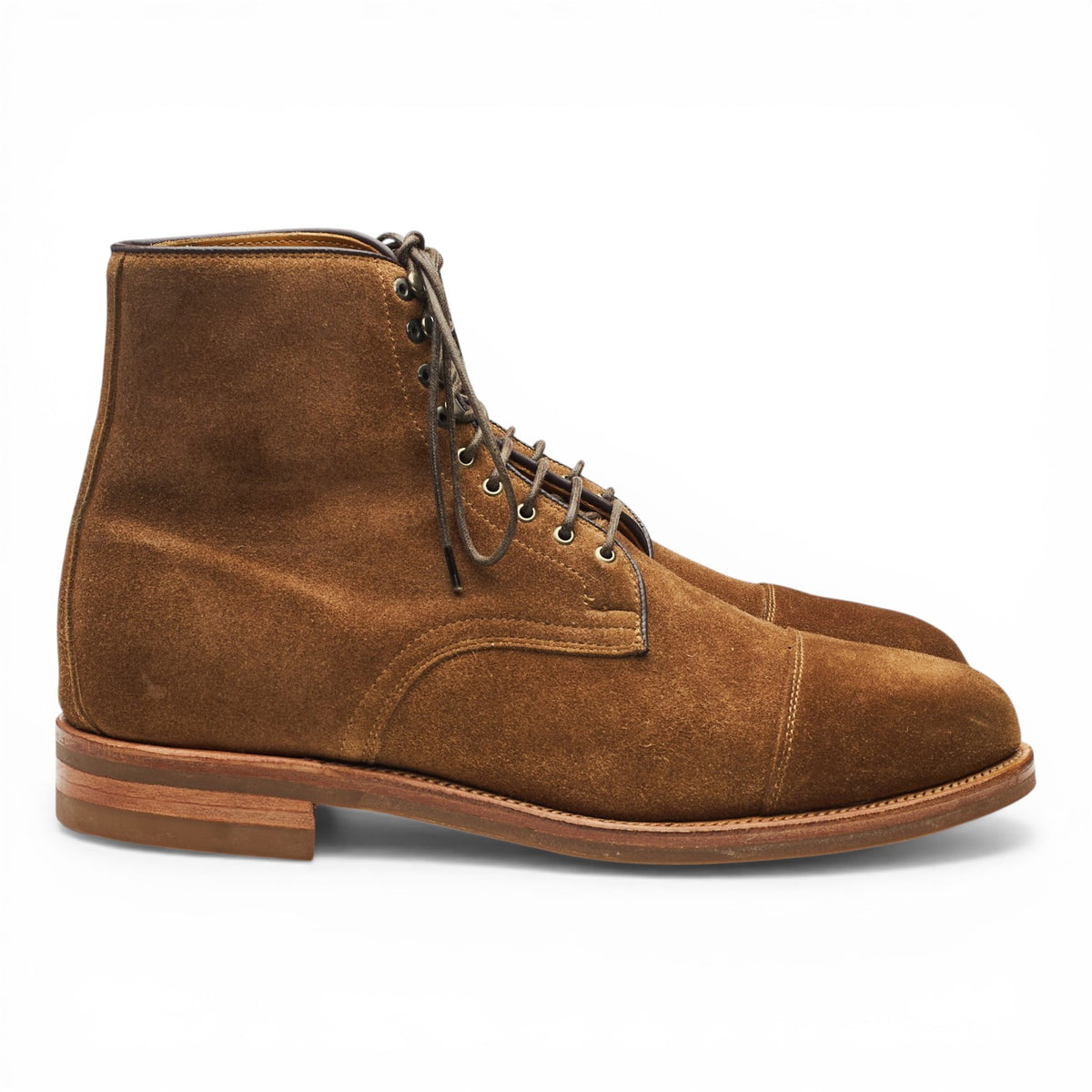 'Halkett' Tan Brown Suede Boots UK 7.5