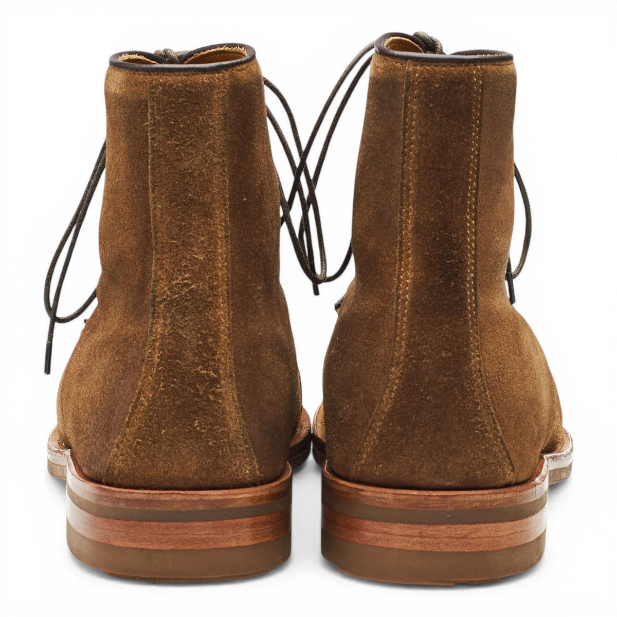 'Halkett' Tan Brown Suede Boots UK 7.5