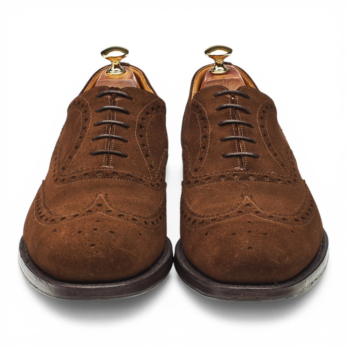 'Chetwynd' Brown Suede Oxford Brogues UK 9.5 G