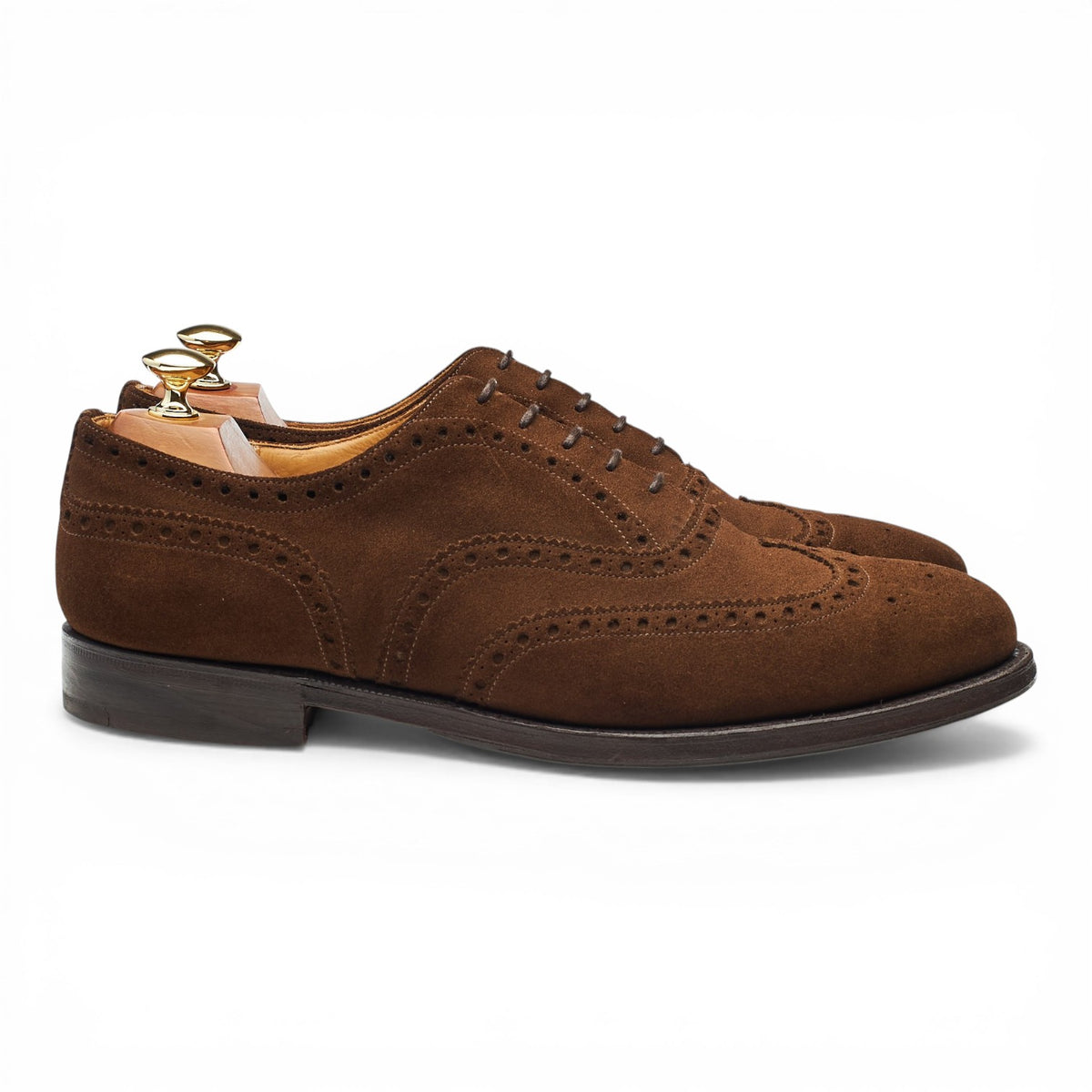 'Chetwynd' Brown Suede Oxford Brogues UK 9.5 G
