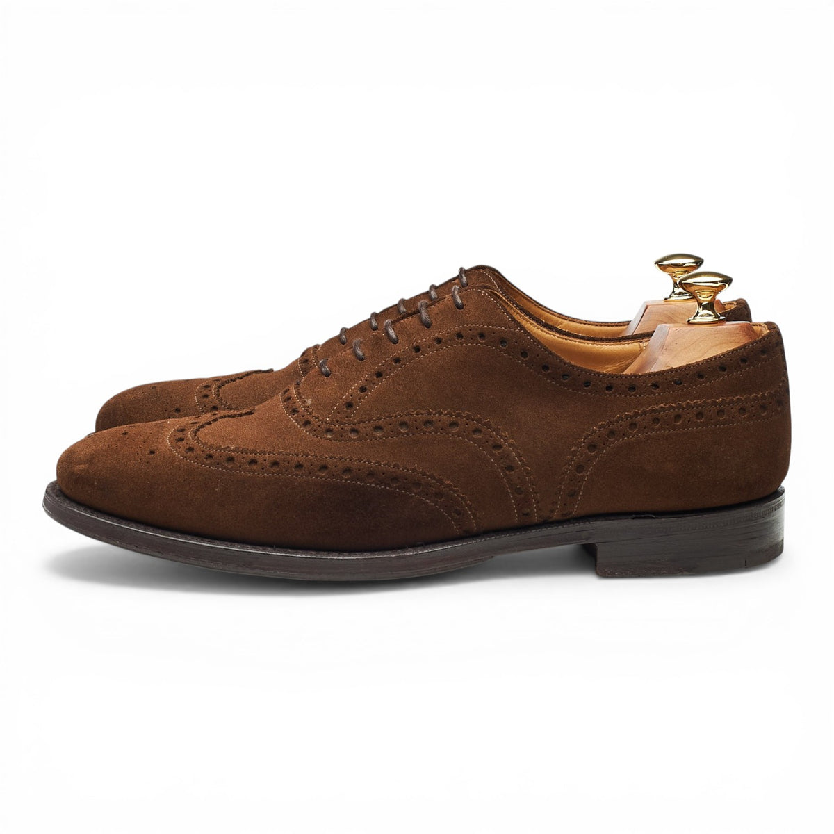 'Chetwynd' Brown Suede Oxford Brogues UK 9.5 G