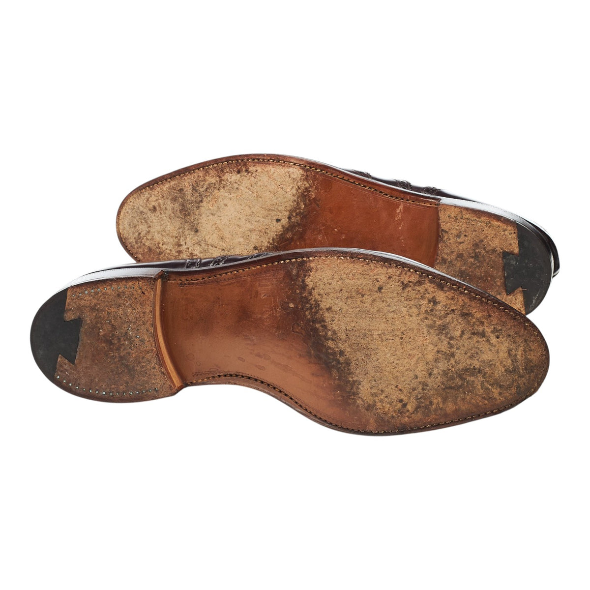 'Malvern' Burgundy Leather Oxford Brogues UK 11 E