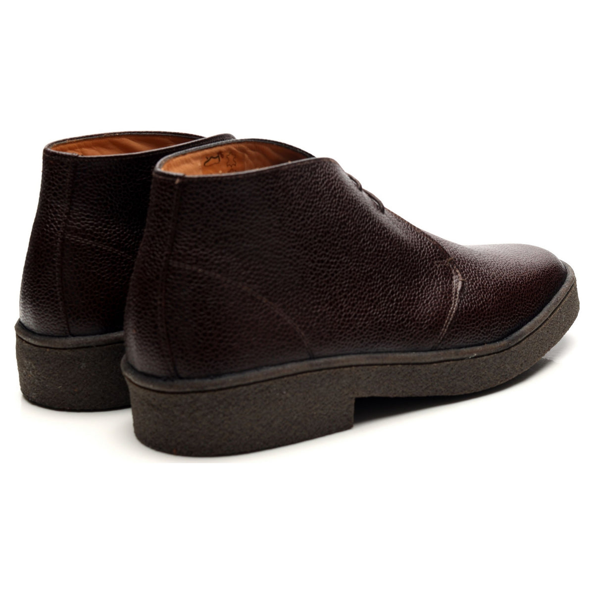 &#39;Luther&#39; Dark Brown Leather Chukka Boots UK 11 F