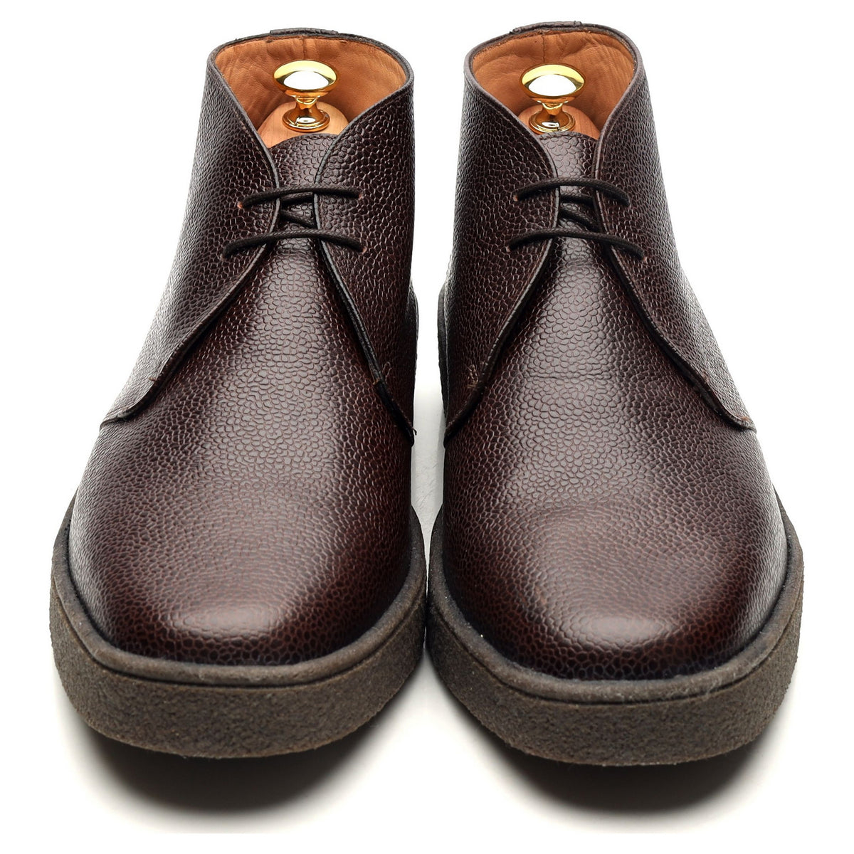 &#39;Luther&#39; Dark Brown Leather Chukka Boots UK 11 F