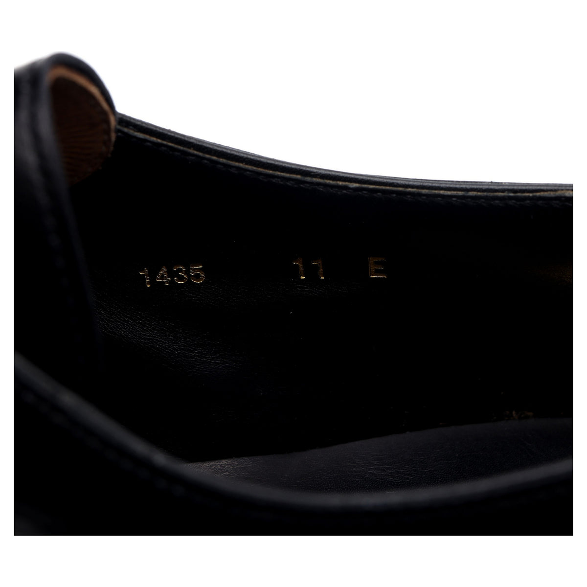 Black Leather Monk Strap UK 11 E