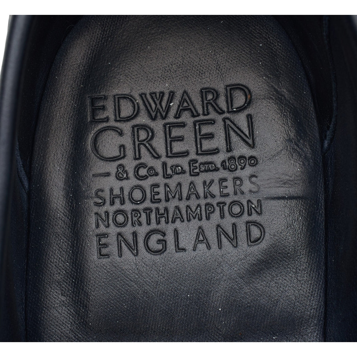 'Duke' Navy Blue Suede Loafers UK 9.5 E