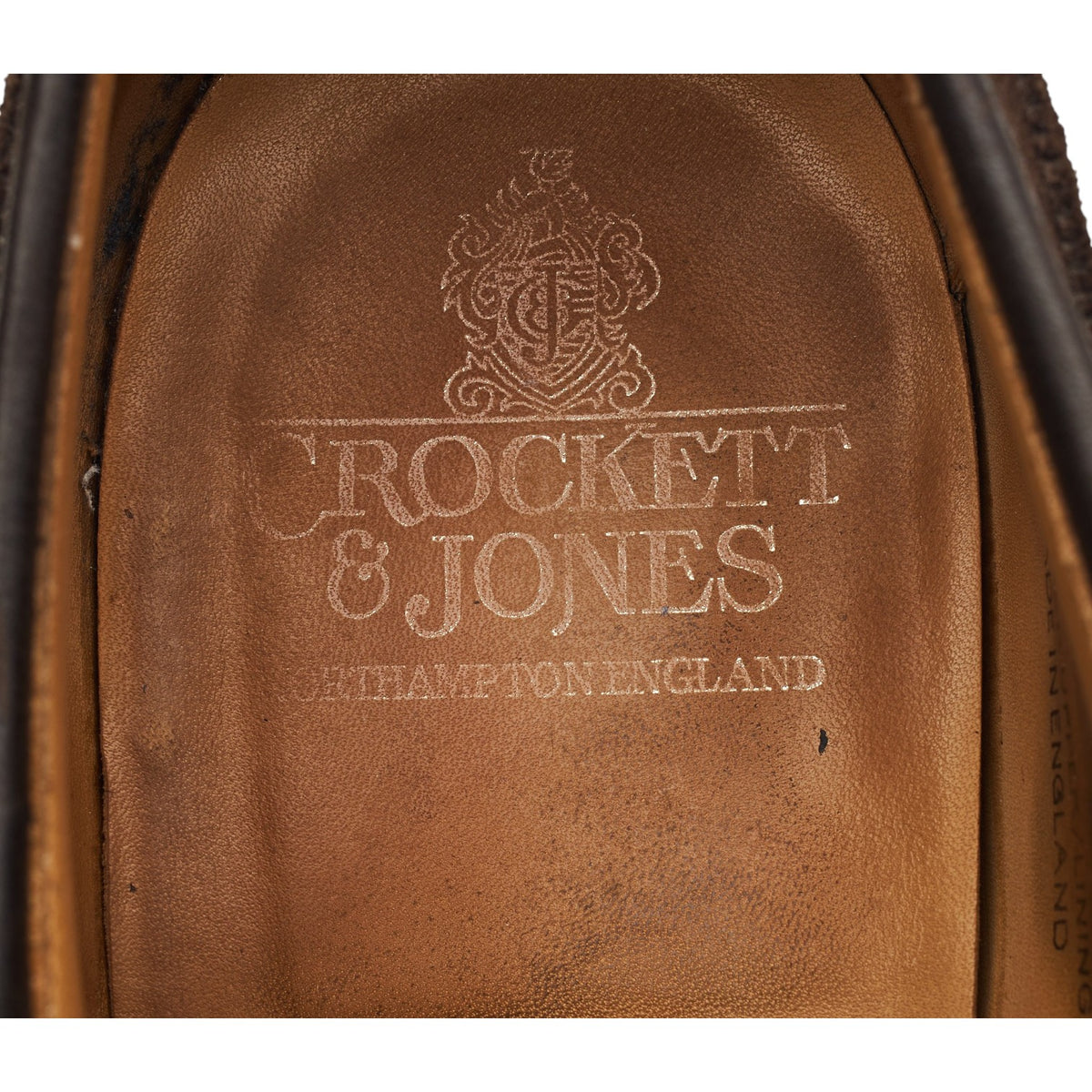 'Swansea' Dark Brown Suede Derby Brogues UK 8.5 E