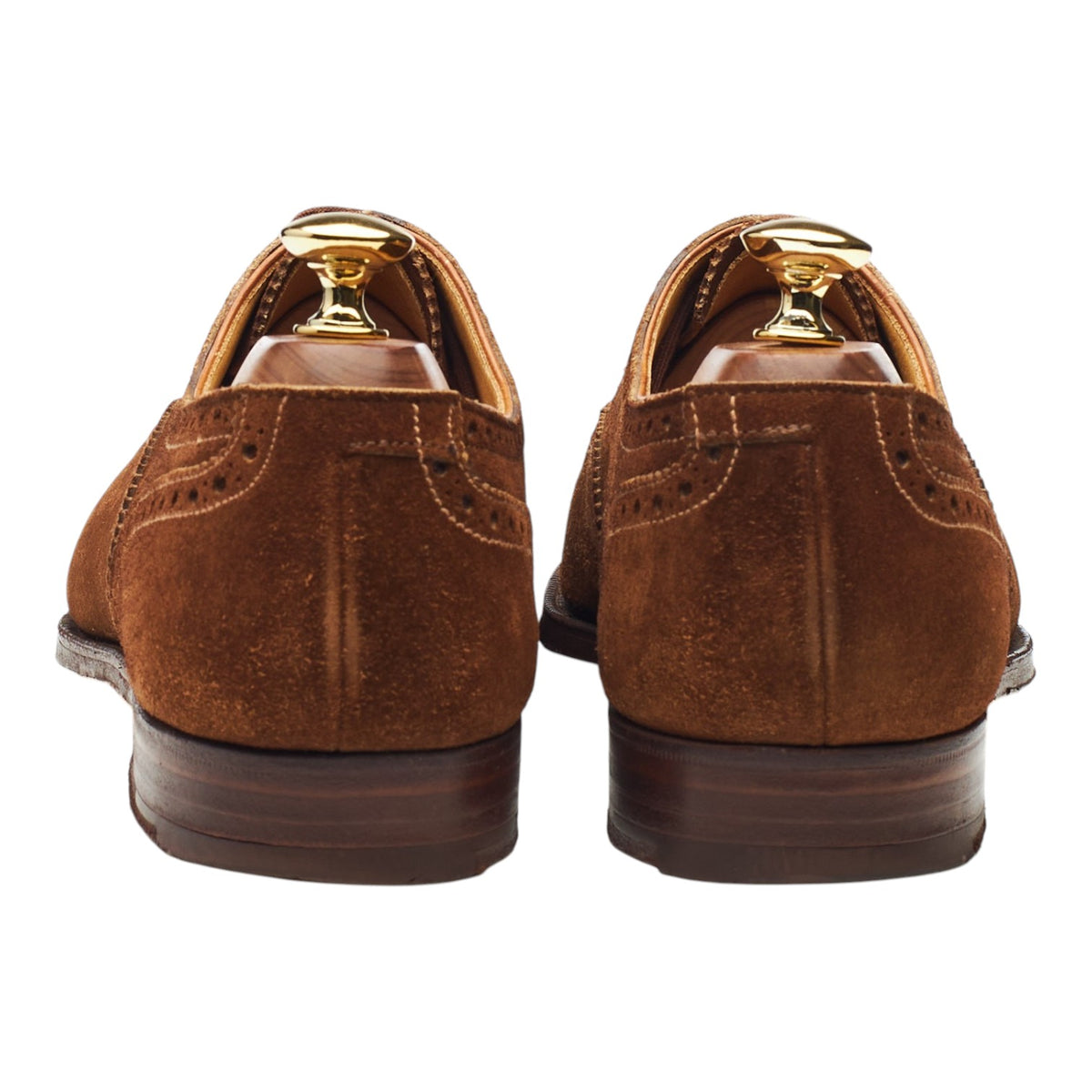 'Westfield' Snuff Brown Suede Oxford Brogues UK 6.5 E