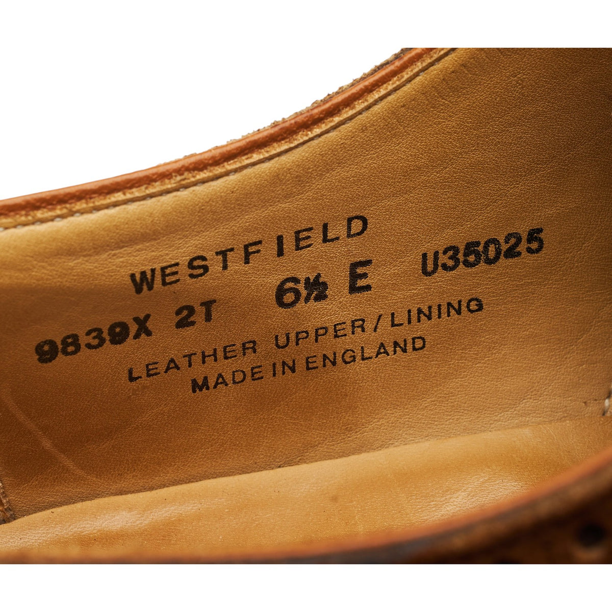 'Westfield' Snuff Brown Suede Oxford Brogues UK 6.5 E
