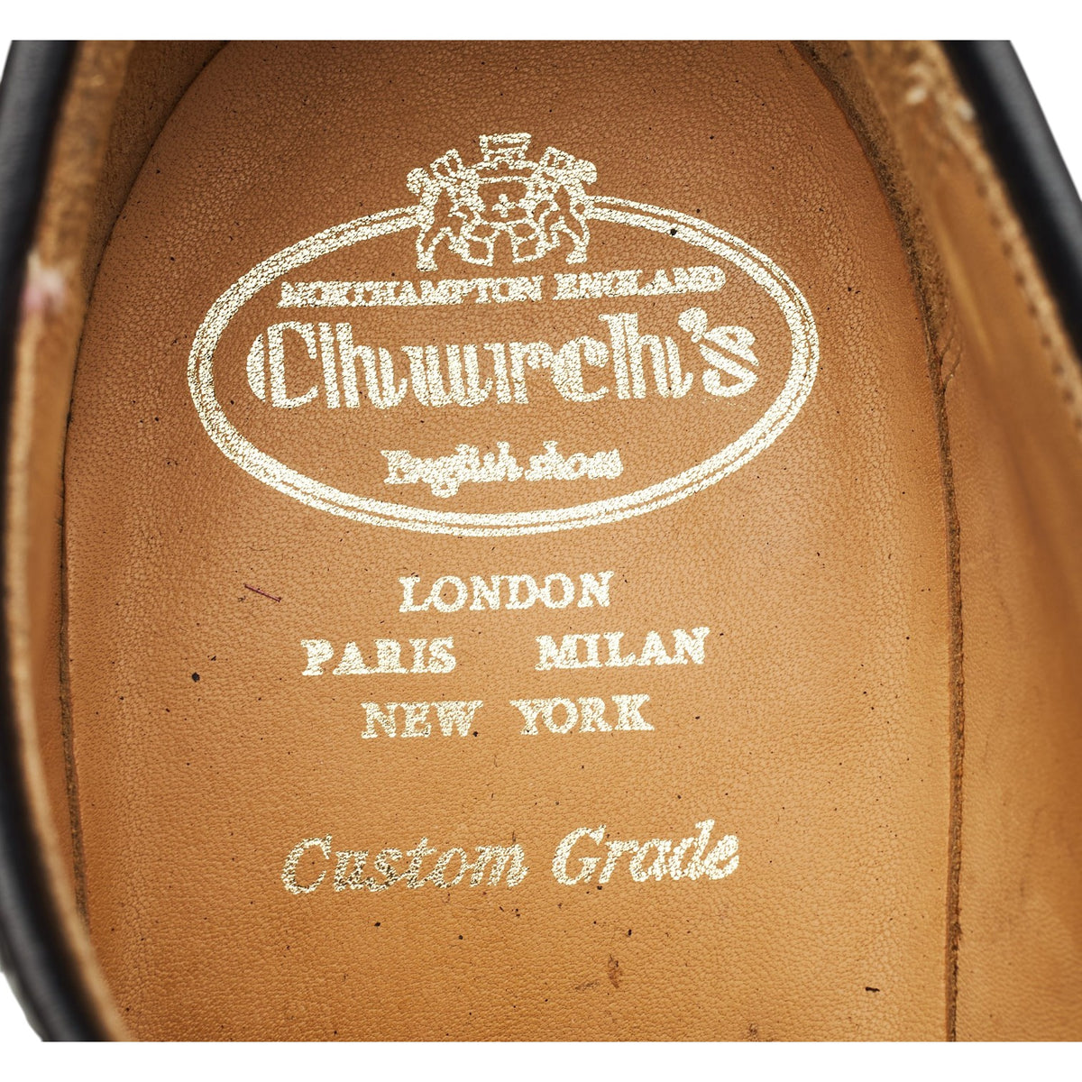 'Grafton' Burgundy Leather Derby Brogues UK 8.5 F
