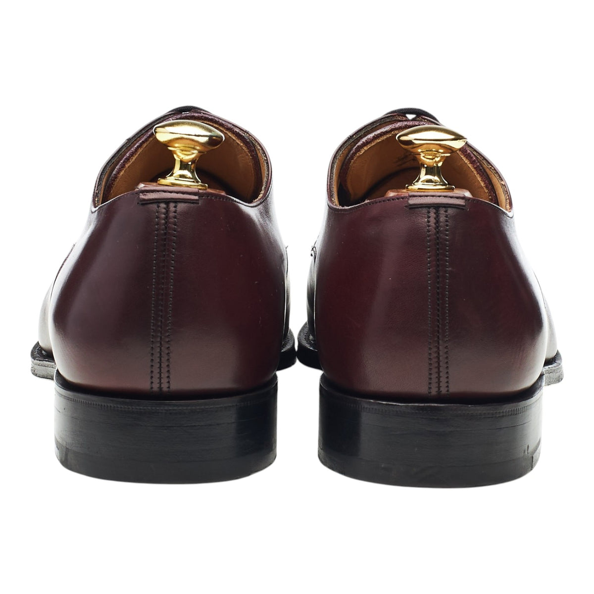 'Northwood' Burgundy Leather Split Toe Derby UK 8 G
