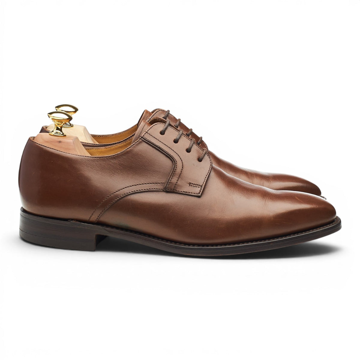 'Battersea' Brown Leather Derby UK 7 G