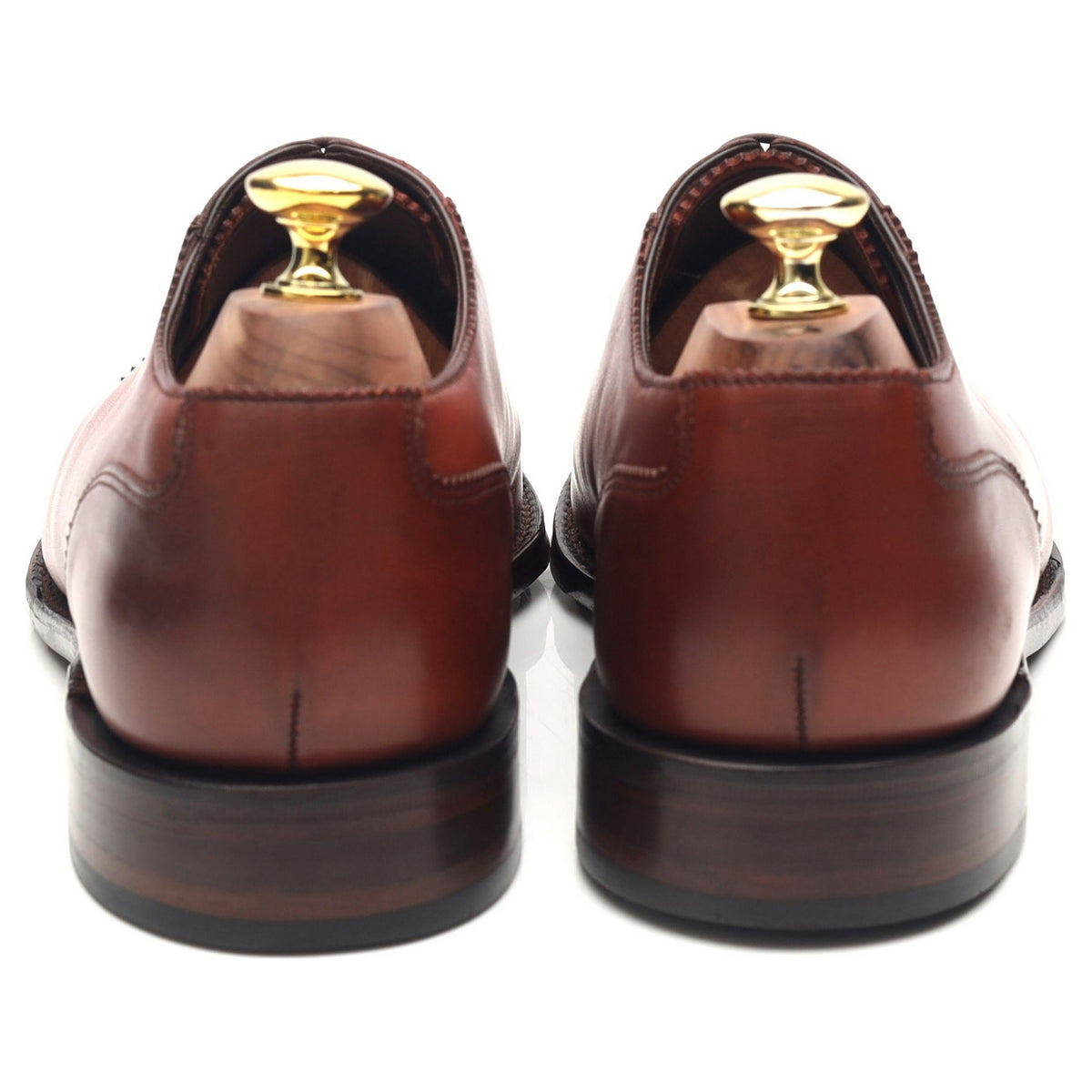 1880 Legacy &#39;Evans&#39; Brown Leather Oxford UK 7 F