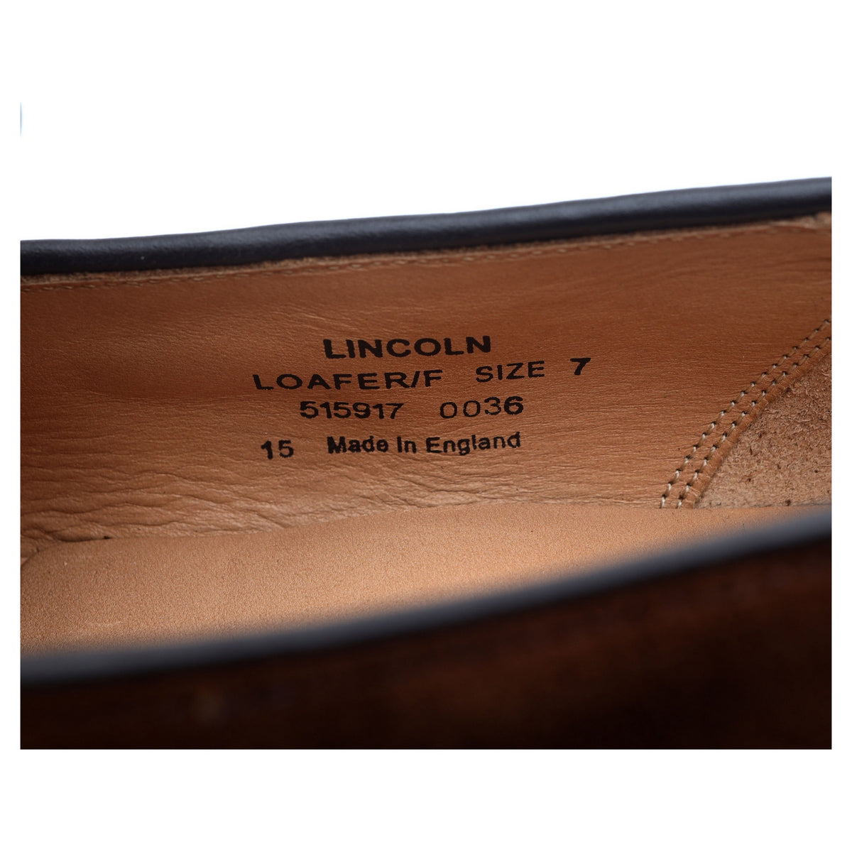 &#39;Lincoln&#39; Snuff Brown Suede Tassel Loafers UK 7 F