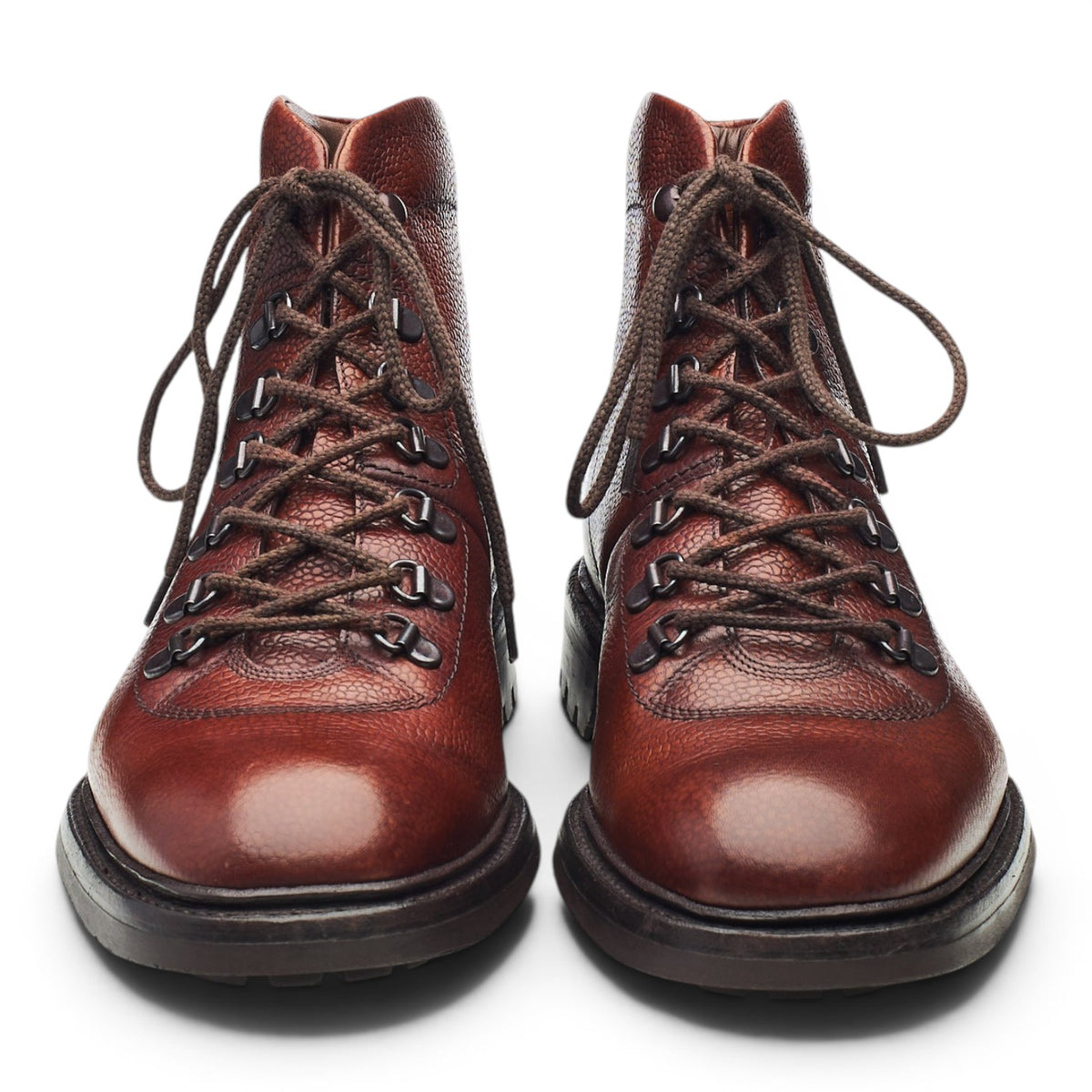 1880 'Hiker' Oxblood Leather Boots UK 9 F