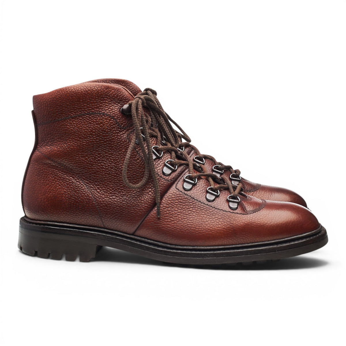 1880 'Hiker' Oxblood Leather Boots UK 9 F