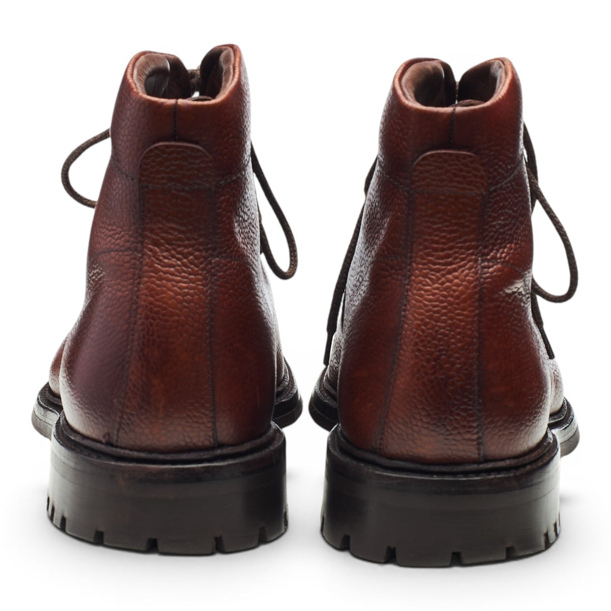 1880 'Hiker' Oxblood Leather Boots UK 9 F
