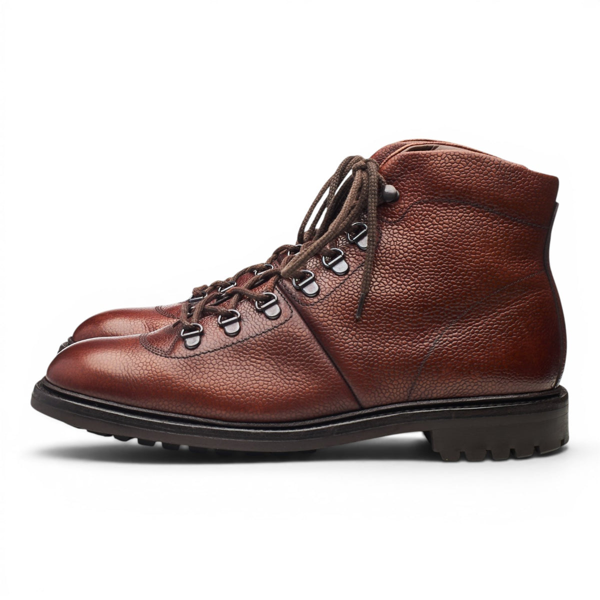 1880 'Hiker' Oxblood Leather Boots UK 9 F