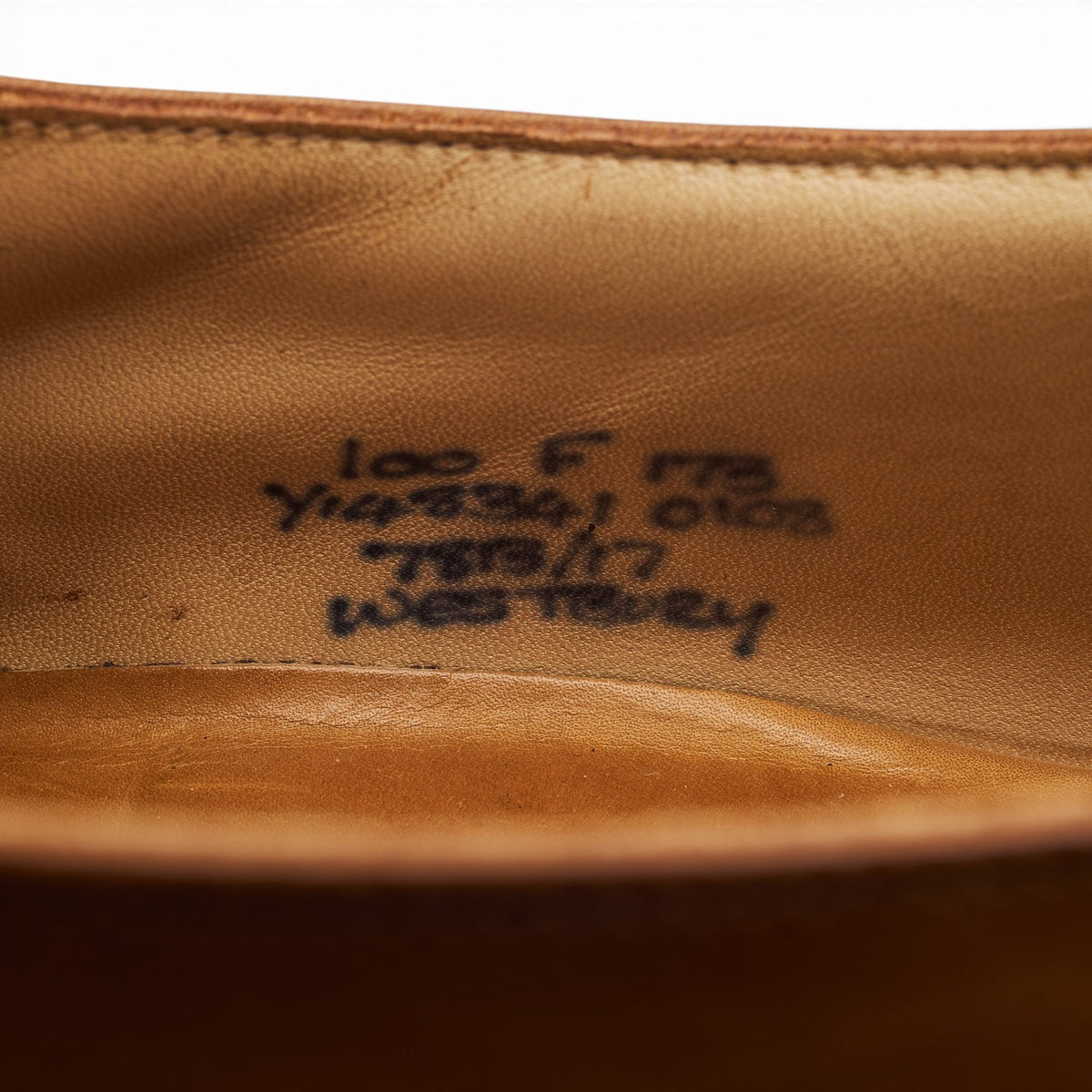 'Westbury' Brown Leather Monk Strap UK 10 F