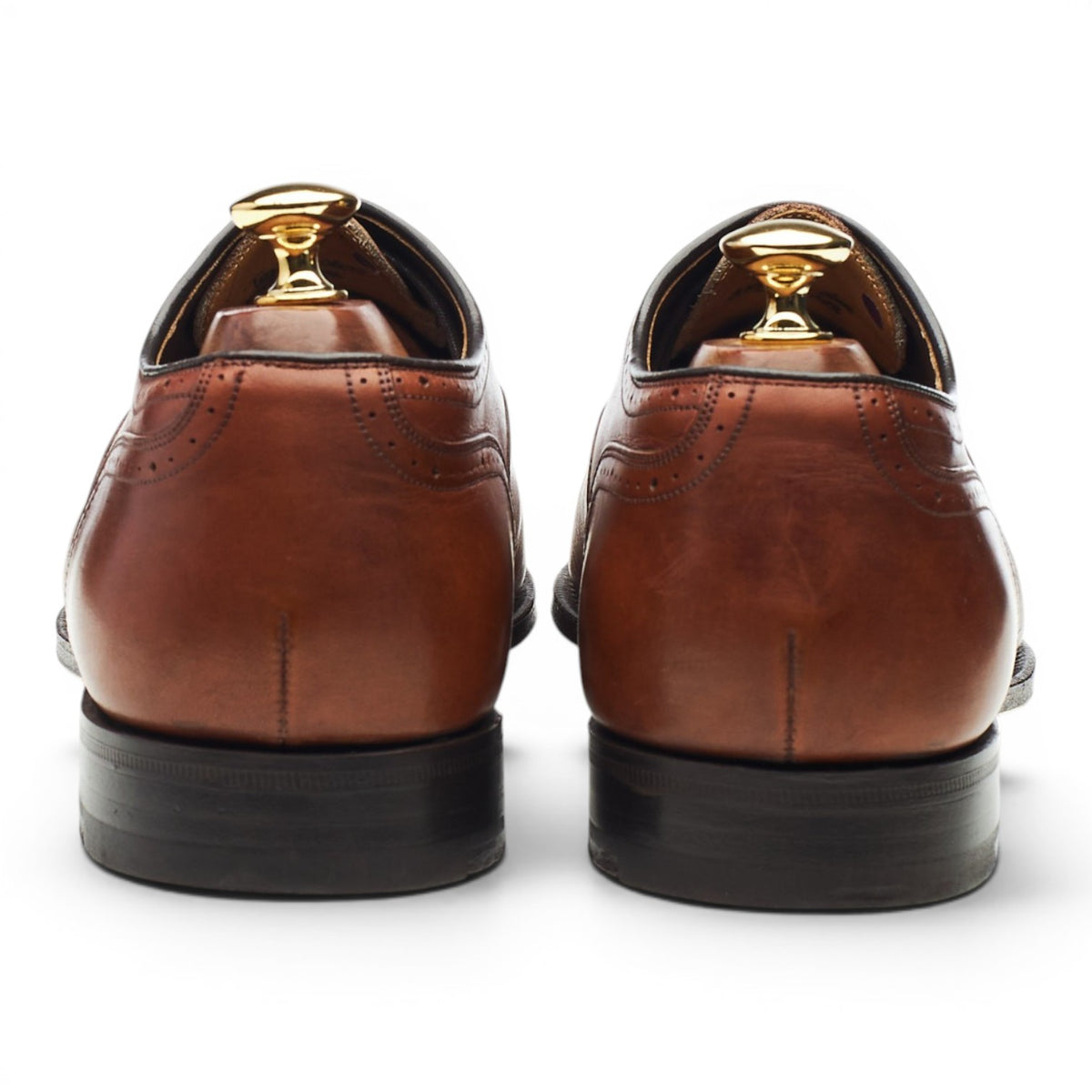 Royal Collection Brown Leather Oxford Brogues UK 9 F