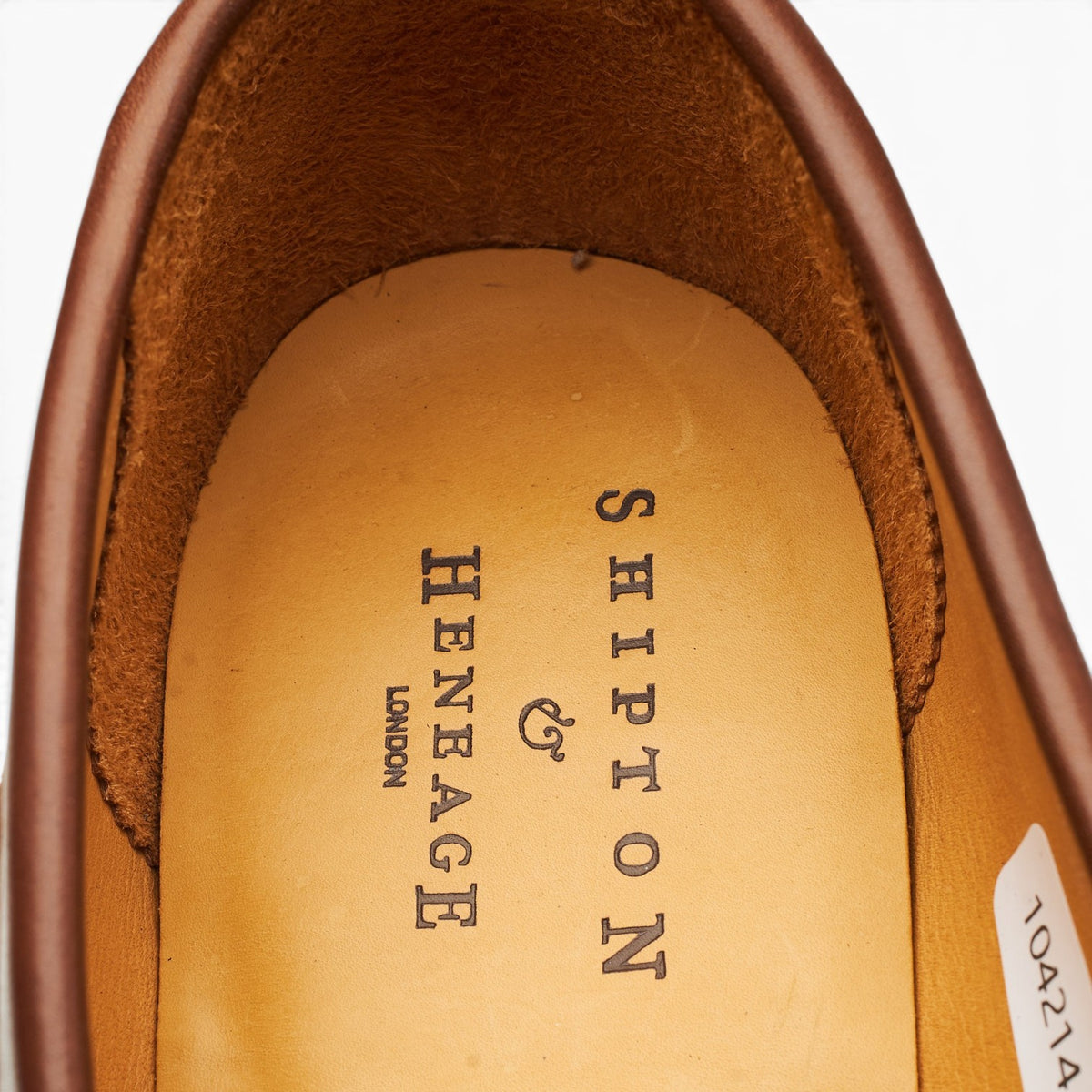 Shipton & Heneage 'Richmond' Snuff Brown Suede Hosebit Loafers UK 10 EX