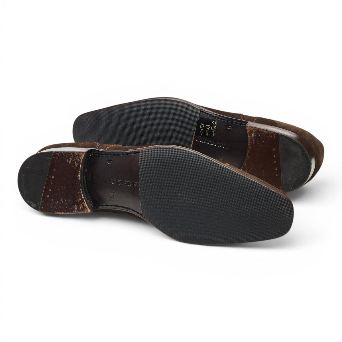 '515' Dark Brown Suede Oxford 10 D UK 10.5
