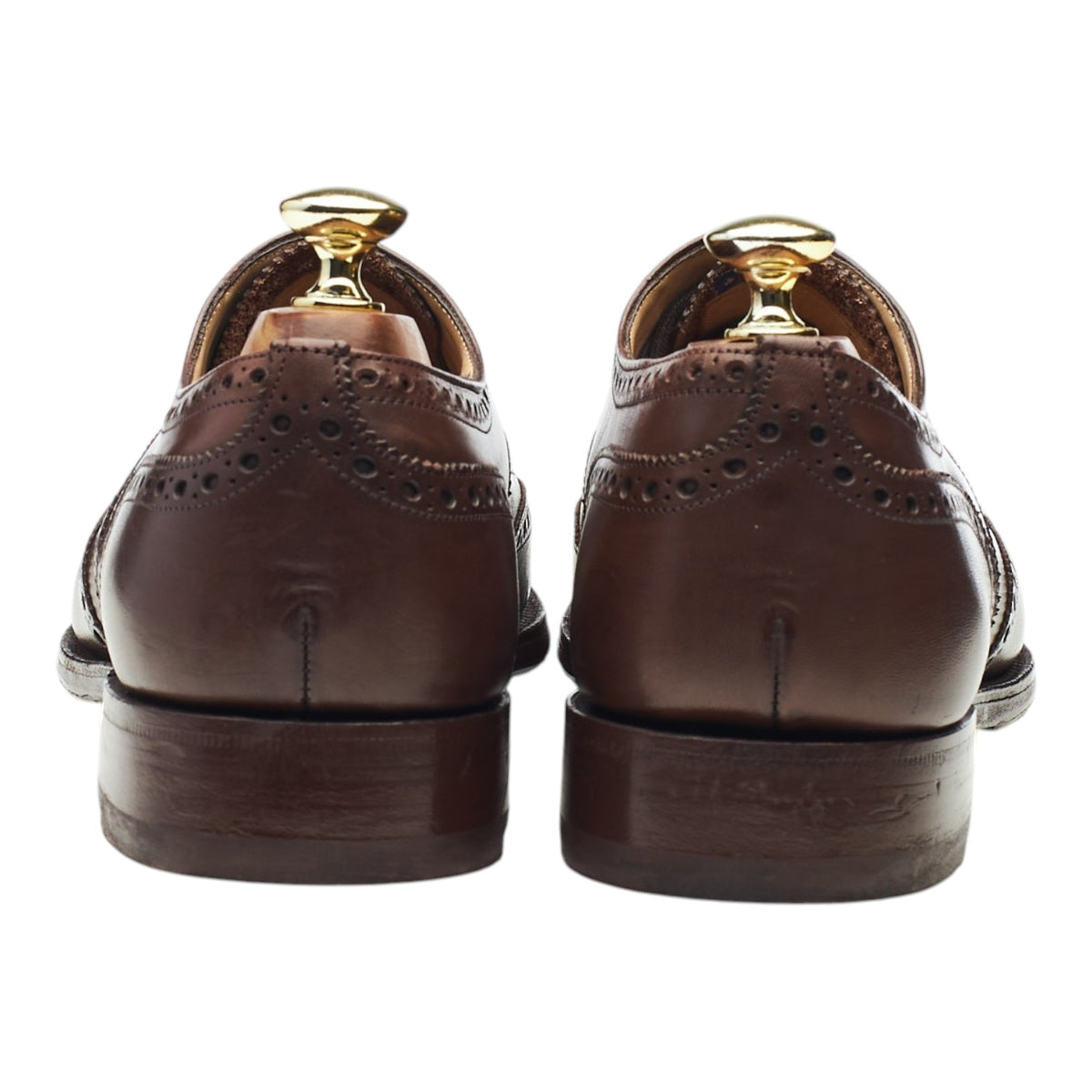 'Chetwynd' Dark Brown Leather Oxford Brogues UK 7 F