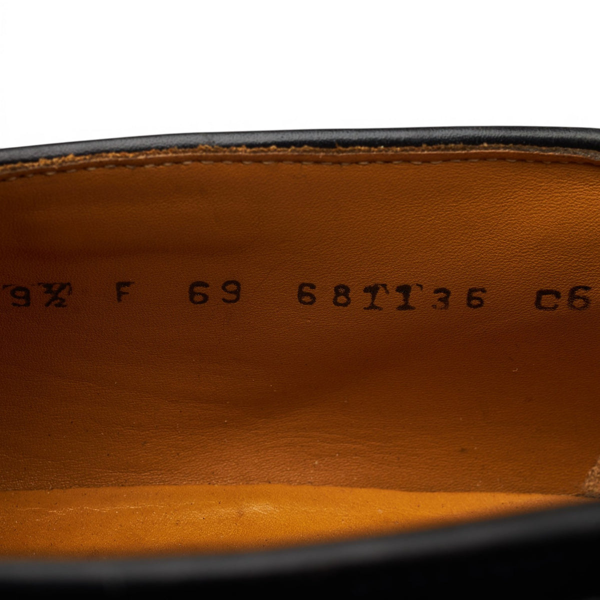 'Clive' Black Leather Tassel Loafers UK 9.5 F