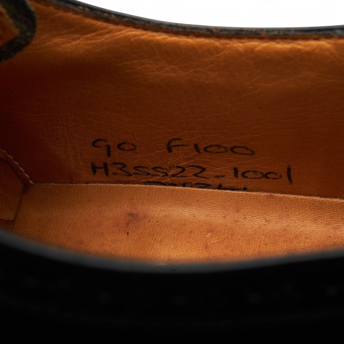 'Chagford' Black Leather Derby UK 9 F