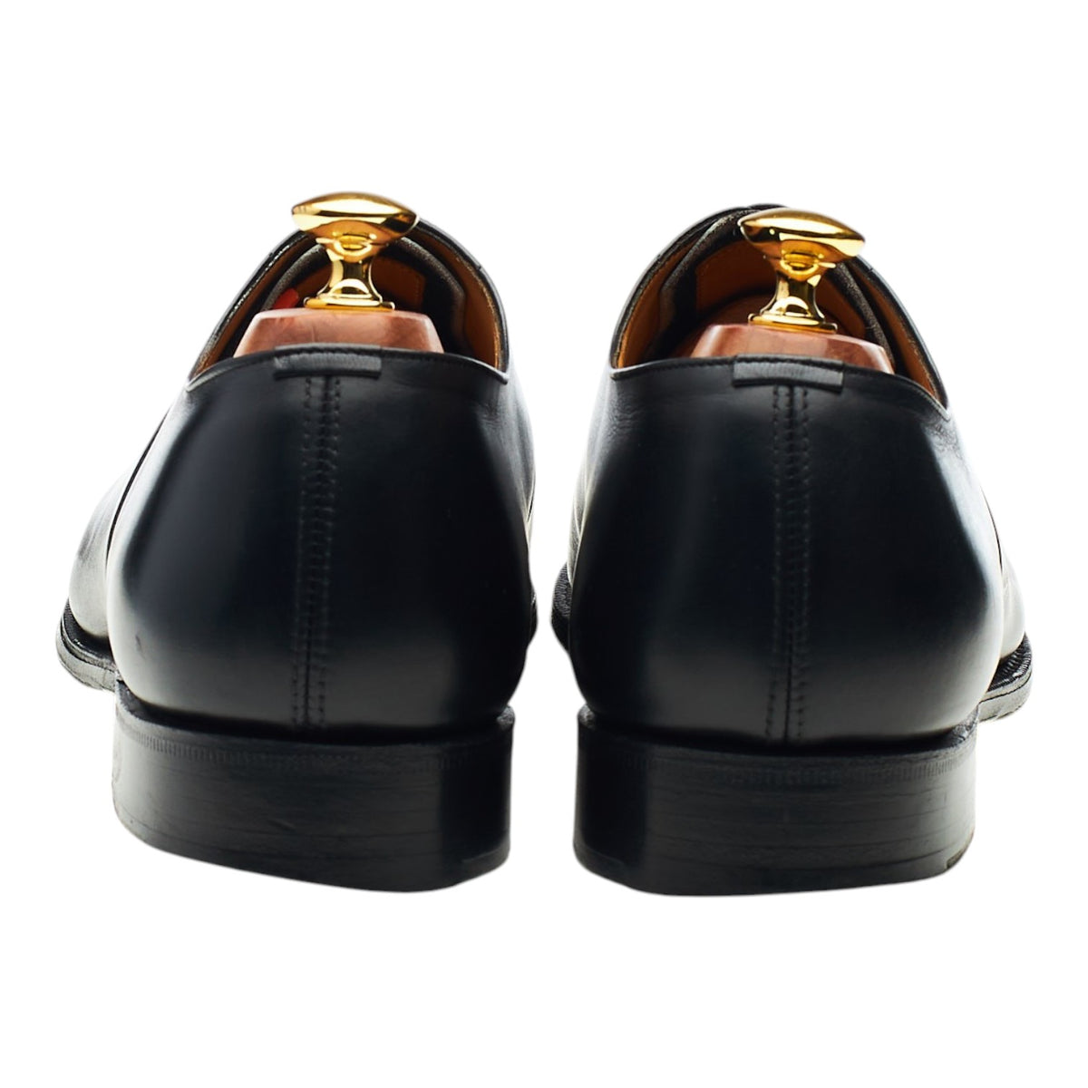 'Consul' Black Leather Oxford UK 10 F