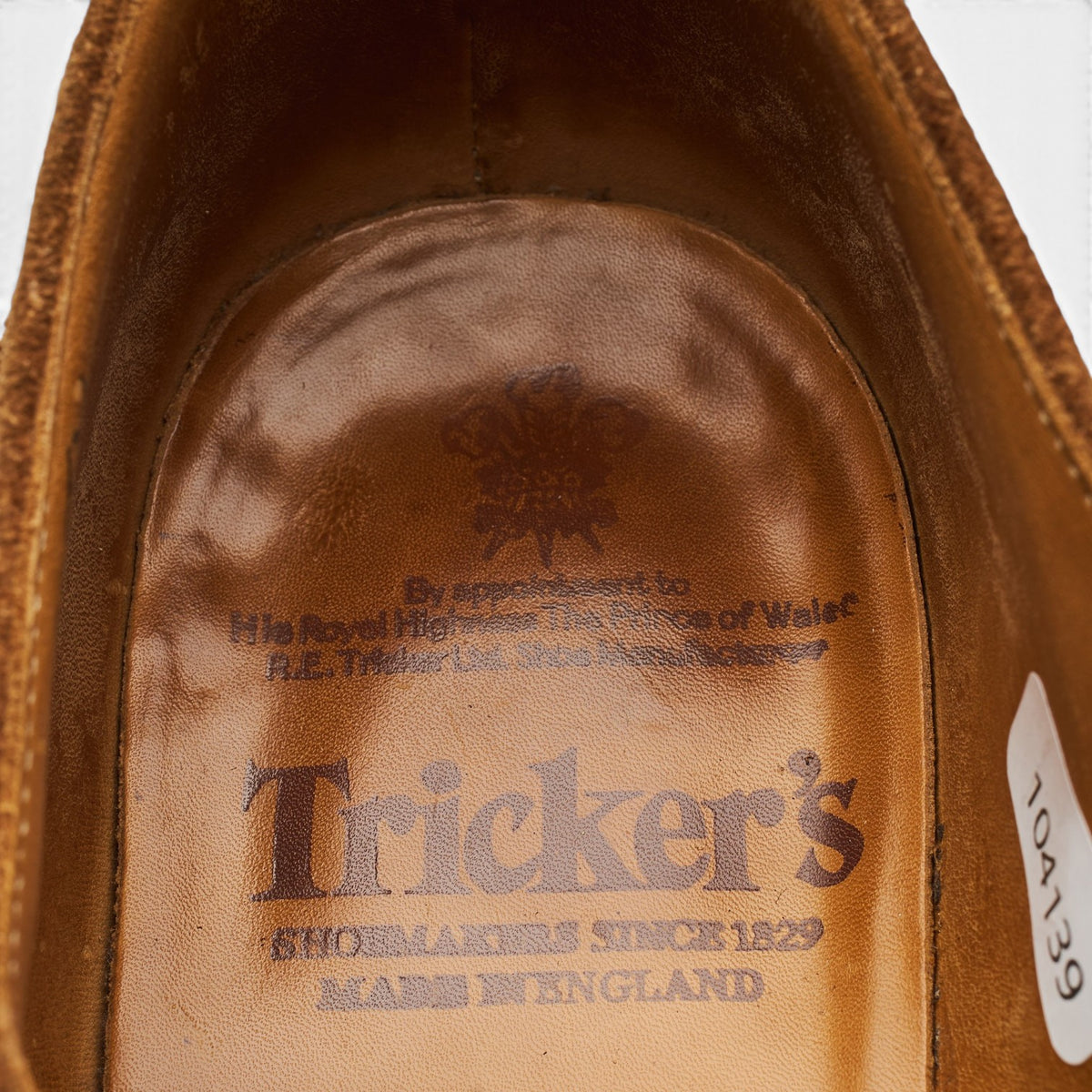 Snuff Brown Suede Derby Brogues UK 7.5