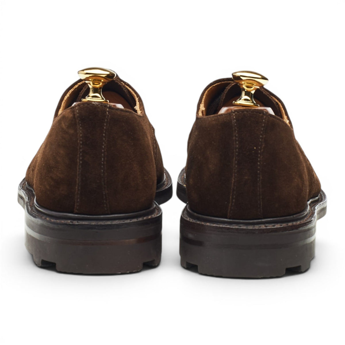 'Daniel' Dark Brown Suede Derby UK 6.5